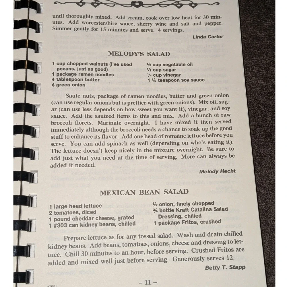 Village Vittles Chimney Rock Fire Dept Ladies Auxiliary Cookbook 2001
